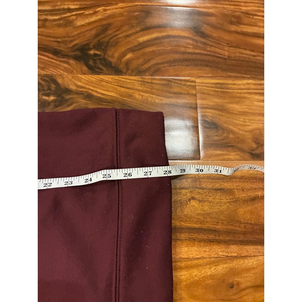 Wrangler Workwear Mens Sherpa Lined Hooded Sweatshirt Maroon XL Hoodie Burgundy - Picture 6 of 6